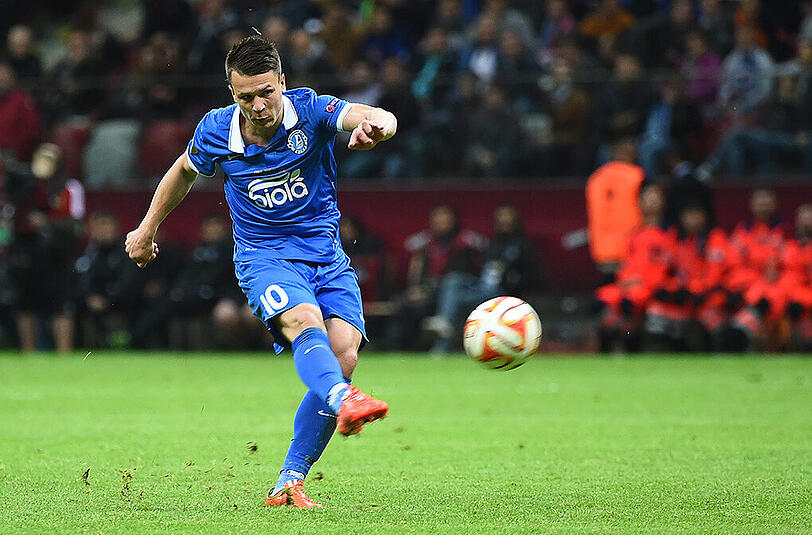 Evgen Konoplyanka spielte zuletzt bei Dnipro Dnipropetrovsk. Marktwert: 18 Mio. €