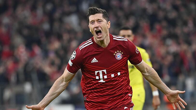Erzielte in dieser Bundesliga-Saison für den FC Bayern München vor dem 34. Spieltag bereits 34 Saisontore: Robert Lewandowski.