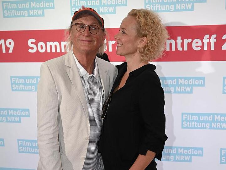 Otto Waalkes hat beim Branchentreff Katja Riemann an seiner Seite.