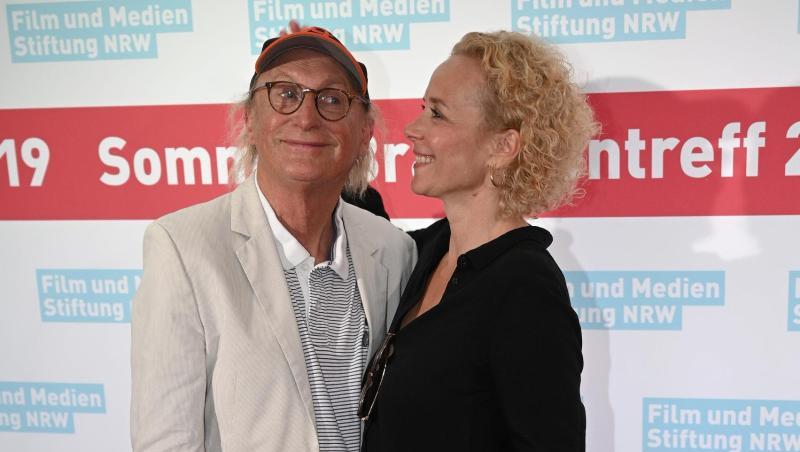 Otto Waalkes hat beim Branchentreff Katja Riemann an seiner Seite. Otto Waalkes hat beim Branchentreff Katja Riemann an seiner Seite.