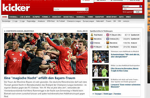 Pressestimmen Bayern Real Rückspiel