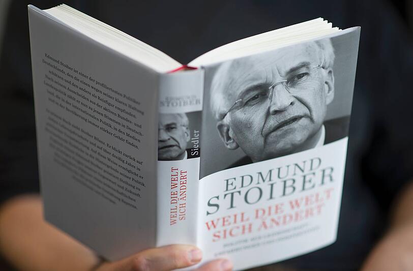 Seit Montag im Handel: Die Autobiografie von Ex-Ministerpräsident Edmund Stoiber.
