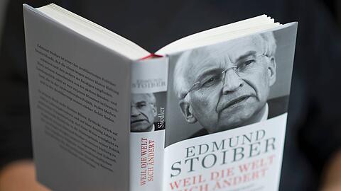 Seit Montag im Handel: Die Autobiografie von Ex-Ministerpräsident Edmund Stoiber.