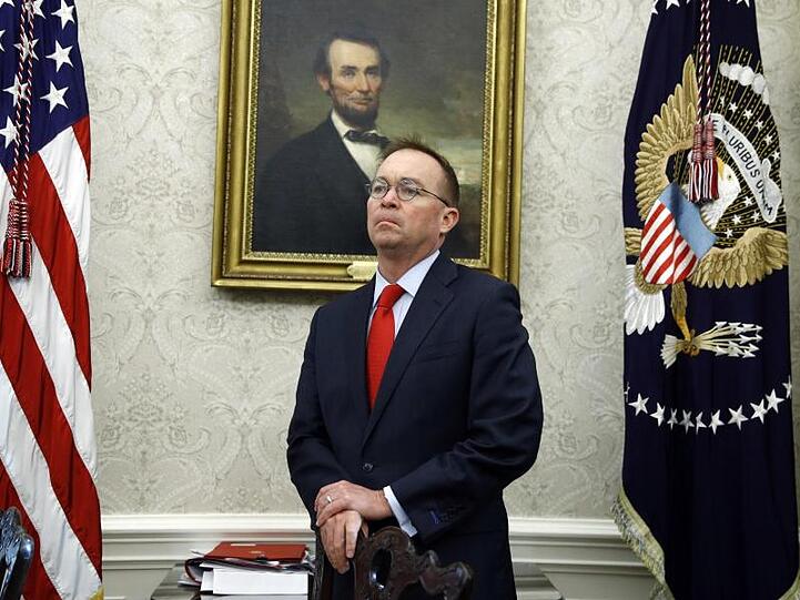 Von Trump versetzt: Mick Mulvaney.