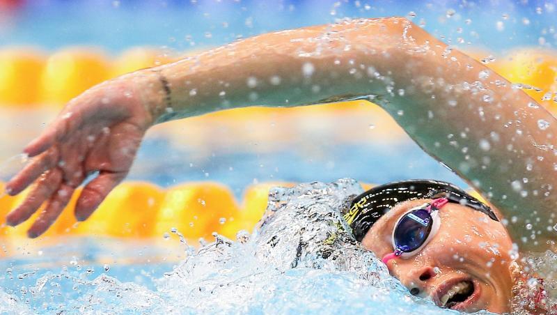 Schwamm Weltrekord über 1500 Meter bei der Kurzbahn-DM: Sarah Köhler. Schwamm Weltrekord über 1500 Meter bei der Kurzbahn-DM: Sarah Köhler.