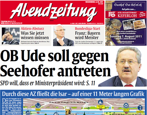 Jahres-Rückblick: Rückblick: Das Jahr 2011 in AZ-Schlagzeilen - München - Abendzeitung München