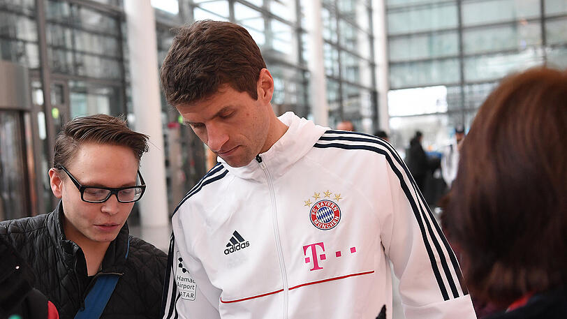 Zurück aus dem Urlaub: Thomas Müller.