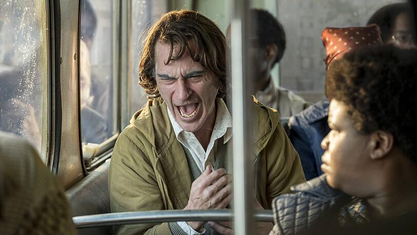 Joaquin Phoenix als Arthur Fleck in einer Szene des Films "Joker".