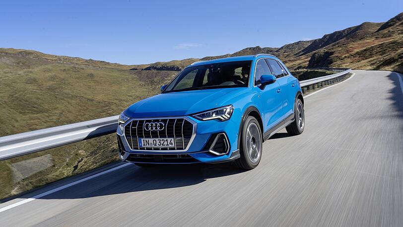 Typisch Audi: Der kompakte Q3 gibt den eleganten und hochwertigen Untersatz für die bis zu vierköpfige Familie.