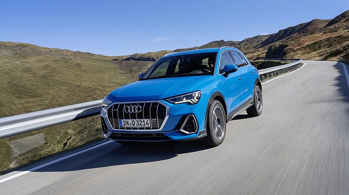 Typisch Audi: Der kompakte Q3 gibt den eleganten und hochwertigen Untersatz für die bis zu vierköpfige Familie.