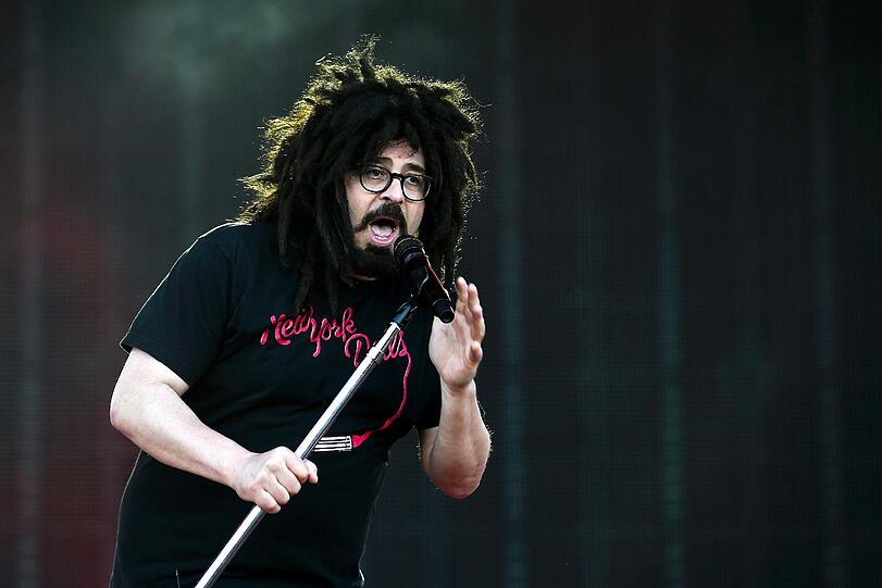 ... Adam Duritz, dem Frontmann von den Counting Crows, zusammen!