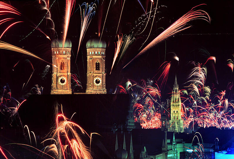 Ob es heuer wohl Silvester-Feuerwerk über München gibt?