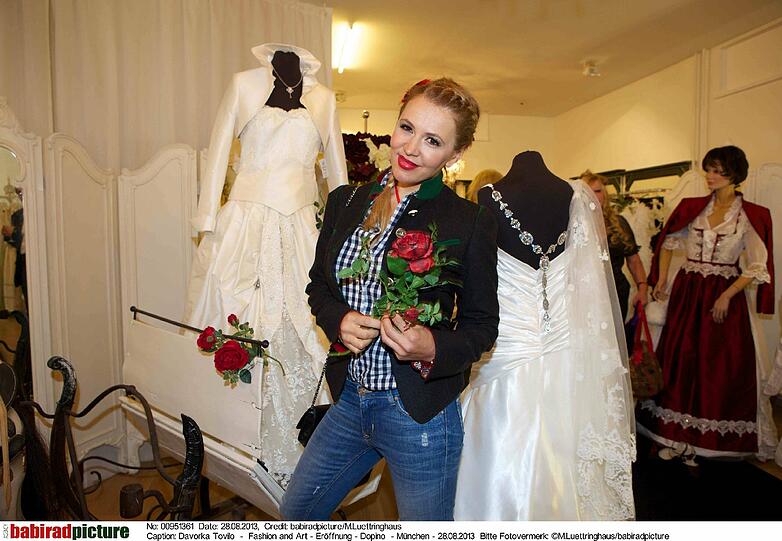 Davorka Tovilo bei der Fashion and Art Party im Dopino