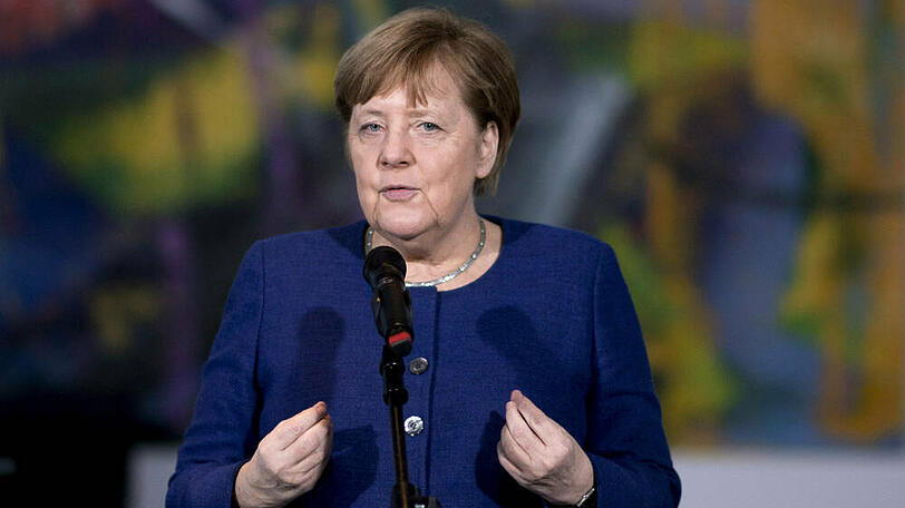 Bundeskanzlerin Angela Merkel wird sich am Mittwochabend direkt ans Volk wenden