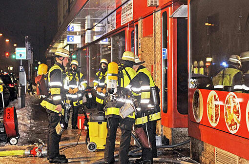 In Haidhausen hat am Dienstagabend eine Dönerbude gebrannt. Verletzt wurde niemand, aber der Schaden ist hoch.