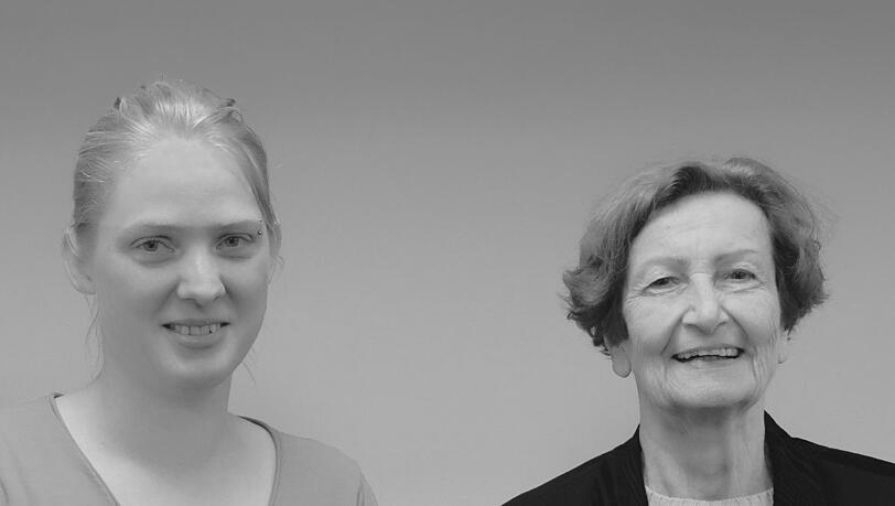 Simone Burger und Ingelore Pilwousek. Simone Burger und Ingelore Pilwousek.
