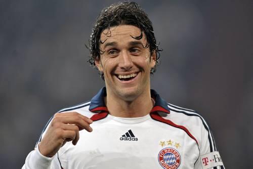 Luca Toni macht es viel Spaß in München, er hofft noch auf eine lange Zeit beim FC Bayern