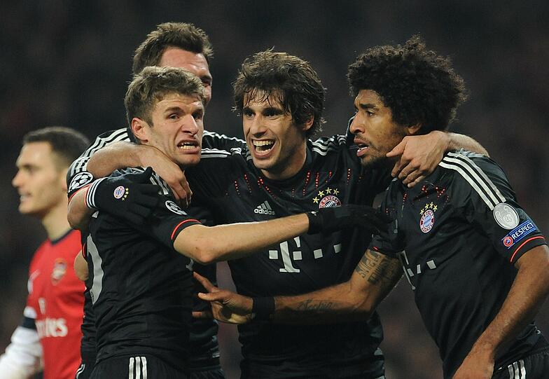 Ein frühe Vorentscheidung im Kampf um den Einzug ins Viertelfinale. Da jubeln auch Dante und Javi Martinez gerne mit...