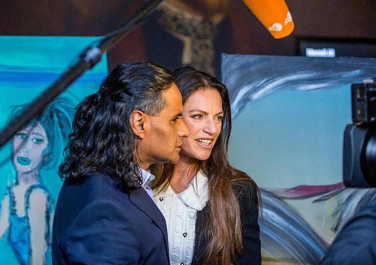 Ein Bild ihrer Liebe: Christine Neubauer und José Campos.