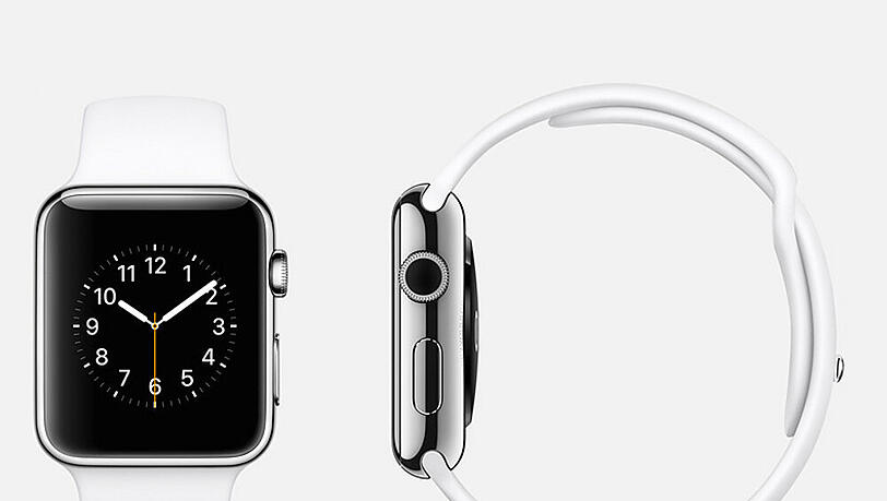 Die Apple Watch kommt in gewohnt schicker Optik daher Die Apple Watch kommt in gewohnt schicker Optik daher