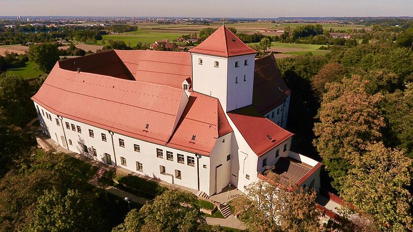 Das Wittelsbacherschloss in Friedberg.