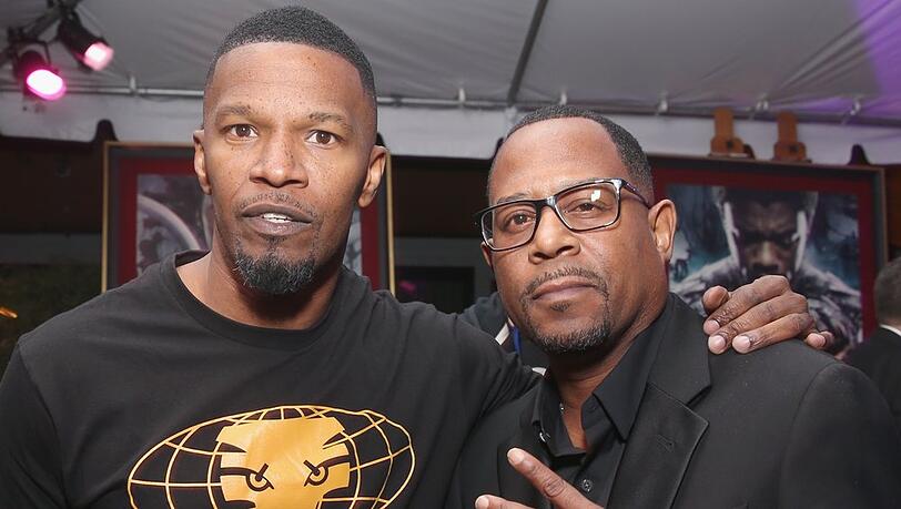 Freunde: Jamie Foxx (l.) und Martin Lawrence im Jahr 2019.