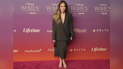 Jennifer Lopez in Los Angeles.