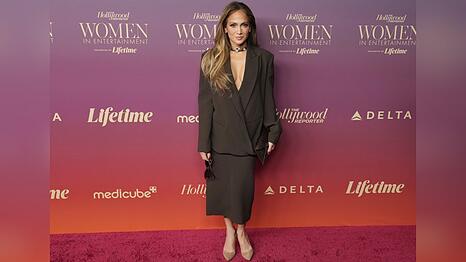 Jennifer Lopez in Los Angeles.