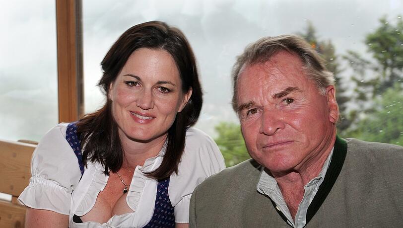 Fritz Wepper mit seiner Ehefrau Susanne Wepper-Kellermann.