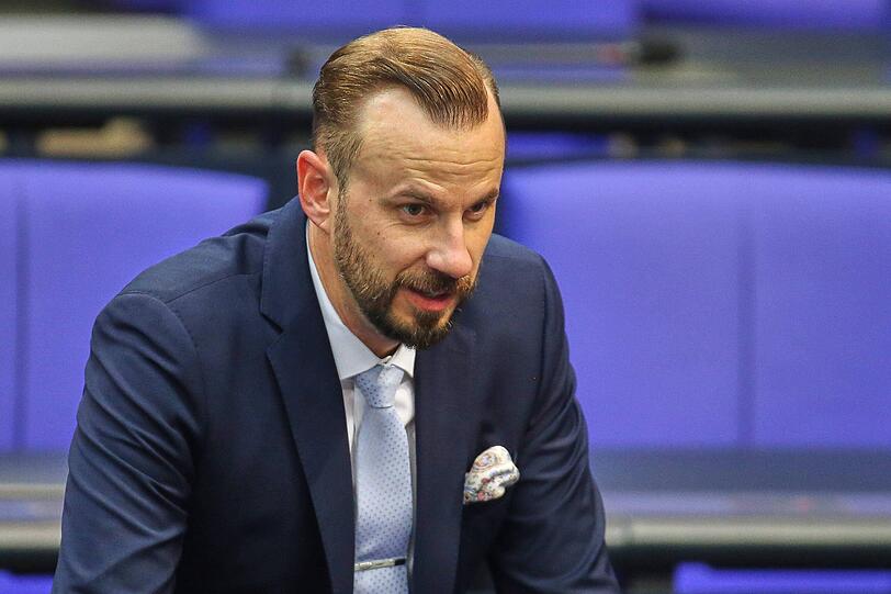 Tobias Teich aus München sitzt seit dieser Legislaturperiode für die AfD im Bundestag. Tobias Teich aus München sitzt seit dieser Legislaturperiode für die AfD im Bundestag.