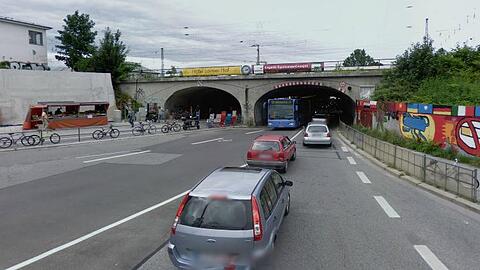 Die Laimer Unterführung wird ab Mitte März wochenlang gesperrt.
