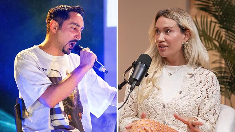 Rapper Eko Fresh und seine Frau Sarah Bora haben ihren ersten gemeinsamen Song veröffentlicht. Rapper Eko Fresh und seine Frau Sarah Bora haben ihren ersten gemeinsamen Song veröffentlicht.