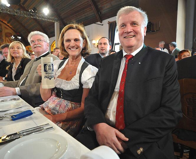 Das Ehepaar Seehofer.