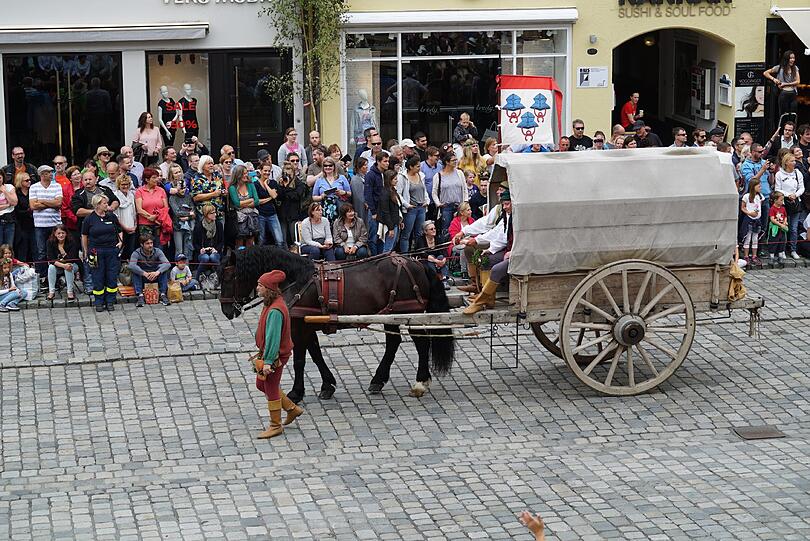 Landshuter Hochzeit 2017 - Der erste Hochzeitsumzug in Bildern