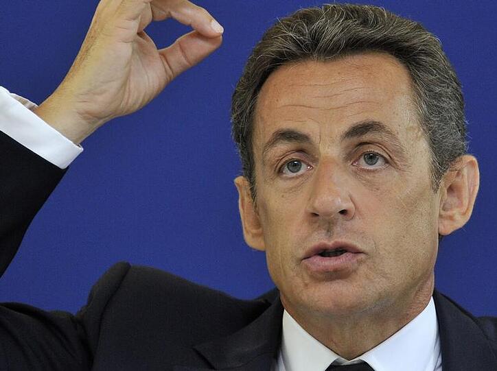 Leichte Erholuntg in der Schwächephase: Frankreichs Präsident Nicolas Sarkozy.