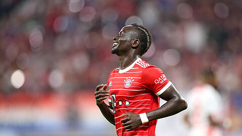 Der blonde Streifen im Haar ist das Markenzeichen von Sadio Mané.