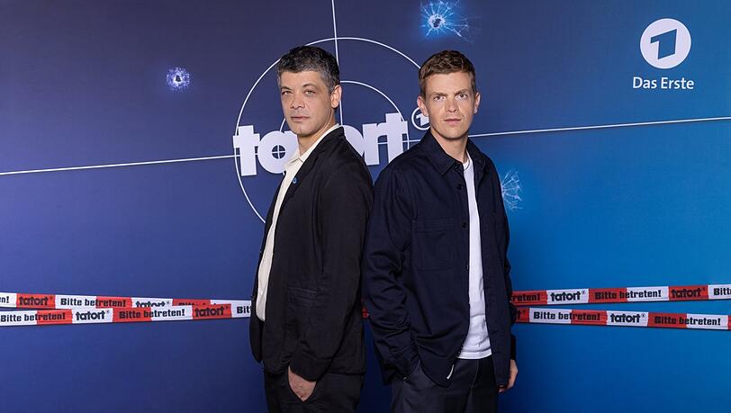 Von links: Carlo Ljubek (Rolle: Kriminalhauptkommissar Nikola Buvak) und Ferdinand Hofer (Kriminaloberkommissar Kalli Hammermann).