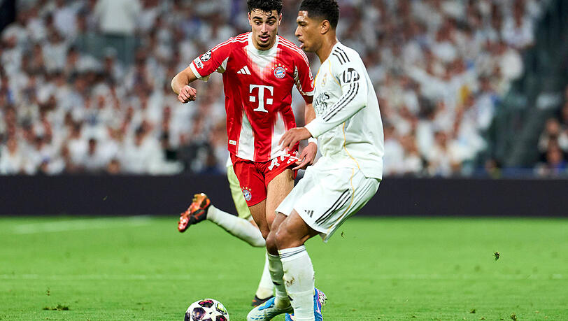 Aleksandar Pavlovic zeigte gegen Real Madrid eine gute Leistung.