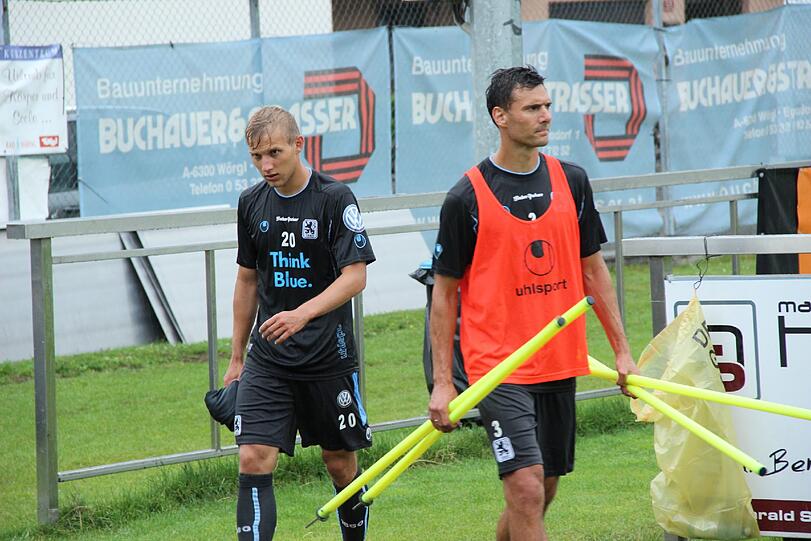 Die Bilder vom letzten Löwen-Training in Bad Häring.