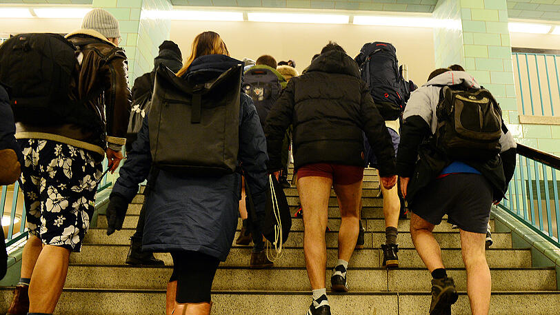 Berlin, London, Prag, New York: Auf der ganzen Welt fuhr man am Sonntag ohne Hose in der U-Bahn. Die Bilder der globalen Aktion.