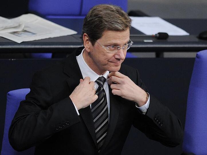 Guido Westerwelle unter Druck