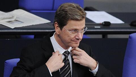 Guido Westerwelle unter Druck