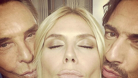 Duckface: Wolfgang Joop, Heidi Klum und Thomas Hayo