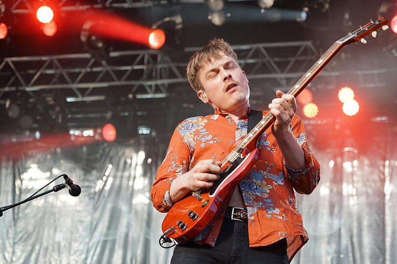 Mando Diao bei Rockavaria am Samstag in München.