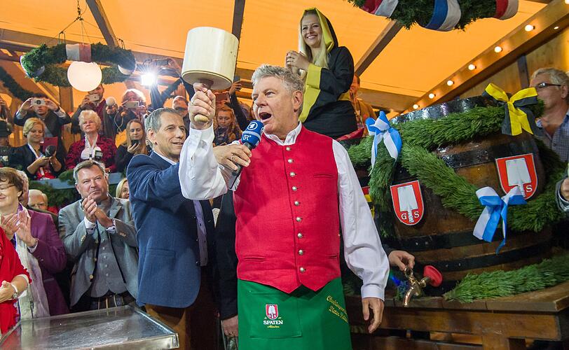 Die Bilder vom Anstich zum Durchklicken.