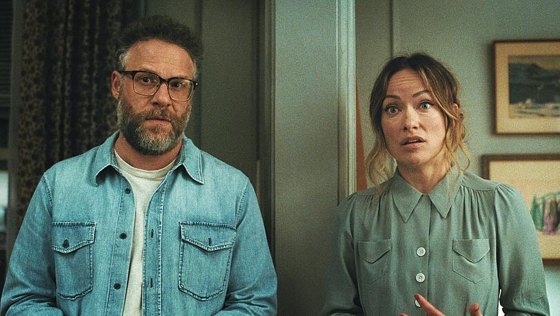 Ein eskalierender Abend: Olivia Wilde und Seth Rogen als Gastgeberehepaar, die eigentlich am Ende sind. Ein eskalierender Abend: Olivia Wilde und Seth Rogen als Gastgeberehepaar, die eigentlich am Ende sind.