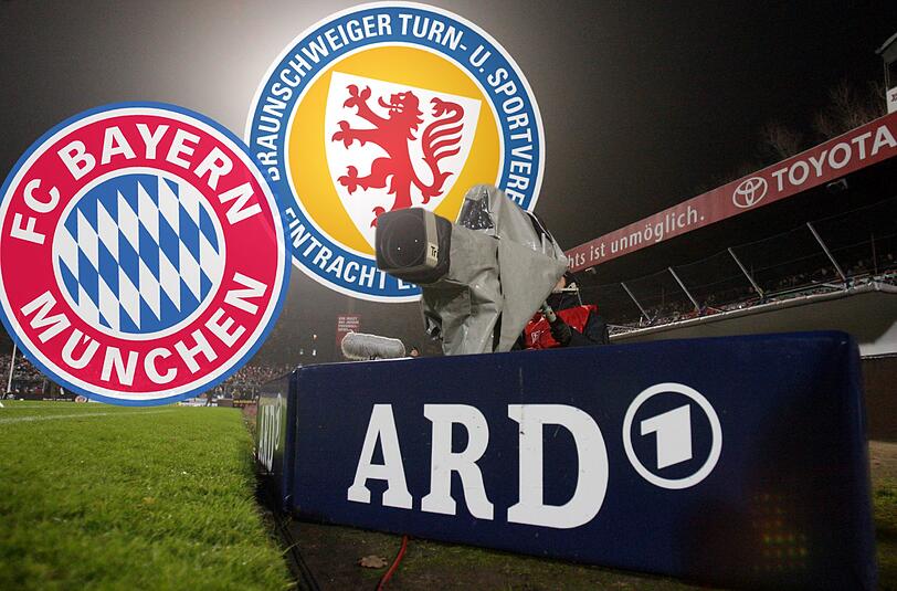 Rekordpokalsieger trifft auf Underdog: Die ARD hat sich gegen eine Übertragung der Partie Bayern gegen Braunschweig entschieden.