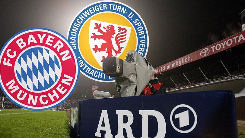 Rekordpokalsieger trifft auf Underdog: Die ARD hat sich gegen eine Übertragung der Partie Bayern gegen Braunschweig entschieden. Rekordpokalsieger trifft auf Underdog: Die ARD hat sich gegen eine Übertragung der Partie Bayern gegen Braunschweig entschieden.