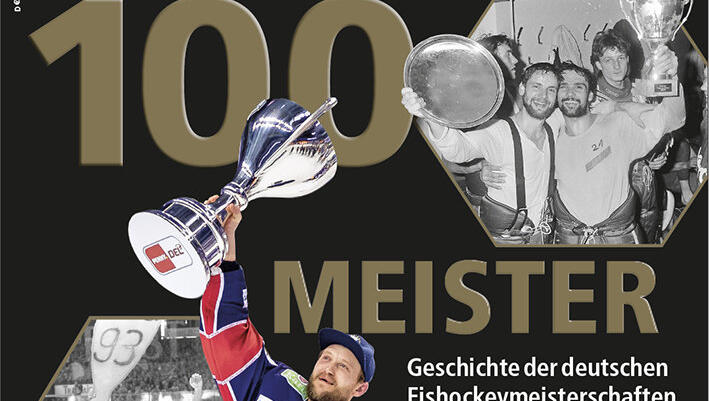 Das Buch "100 Meister" ist für 29,90 Euro unter www.eishockeynews.de erhältlich. Das Buch "100 Meister" ist für 29,90 Euro unter www.eishockeynews.de erhältlich.