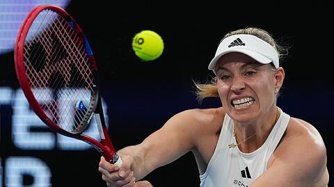 Angelique Kerber war gegen die Griechin Maria Sakkari chancenlos.